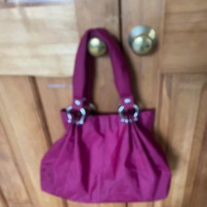 Gap bright pink nylon shoulder bag